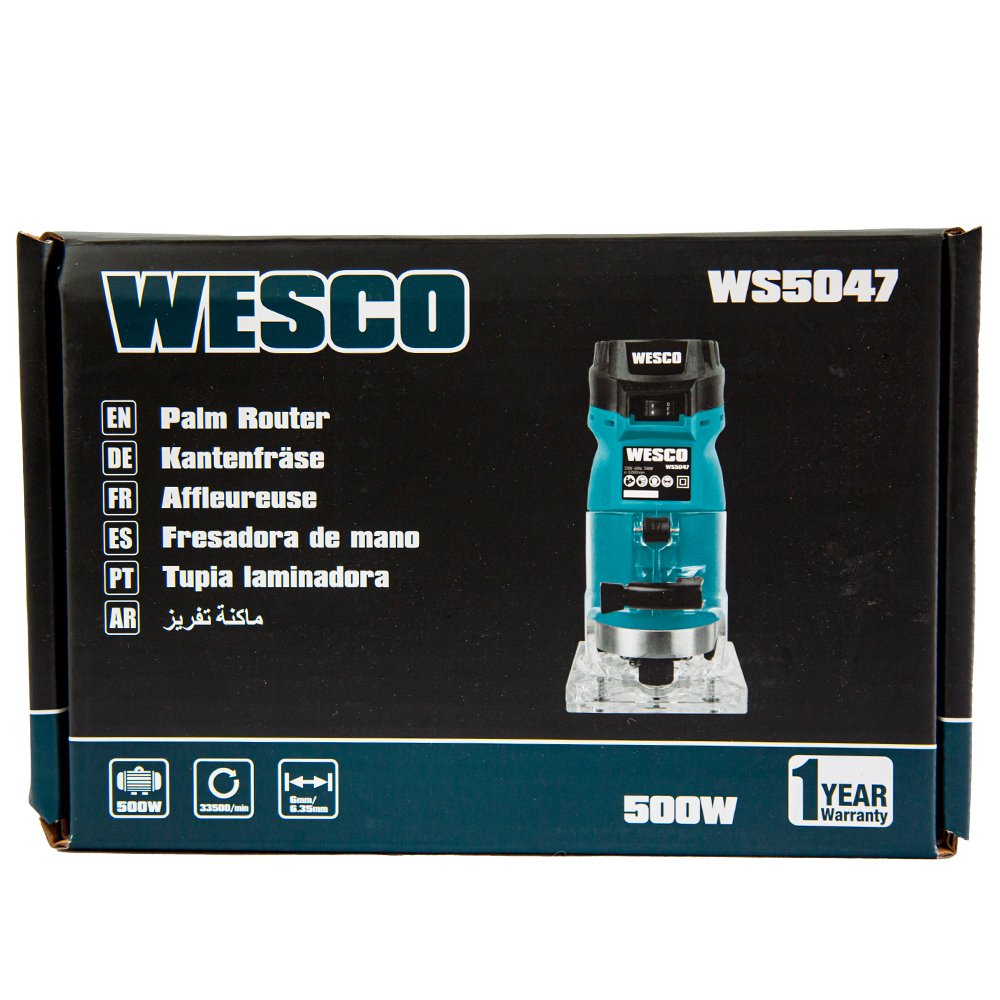 Tupia Laminadora 500W 220V WS5047 - Wesco