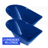 kit 2 cacamba 90l